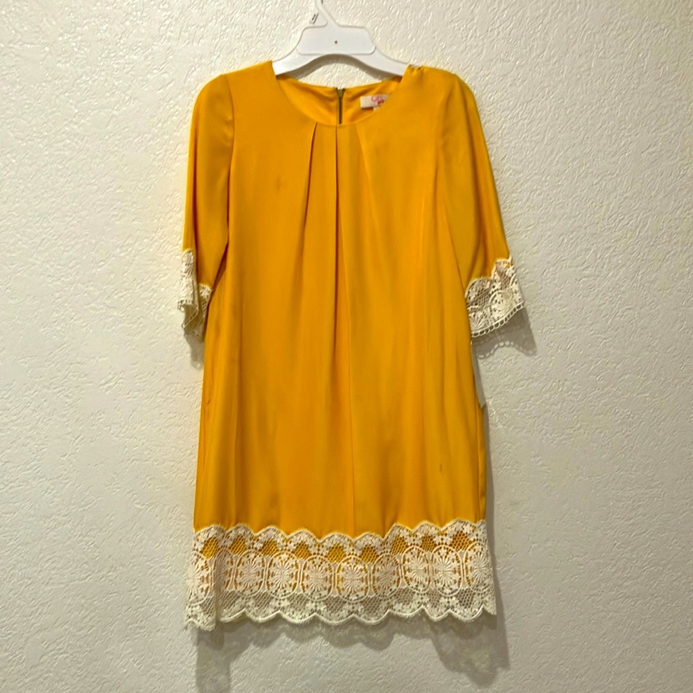 Yellow size medium dress